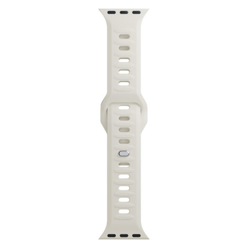 Apple Watch rihm silikoonist S 3mk Silicone Watch Strap nude 6