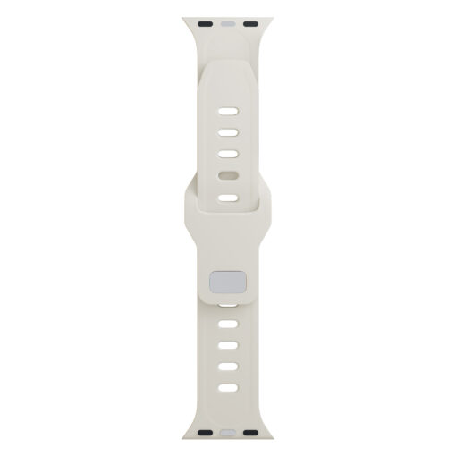Apple Watch rihm silikoonist S 3mk Silicone Watch Strap nude 7