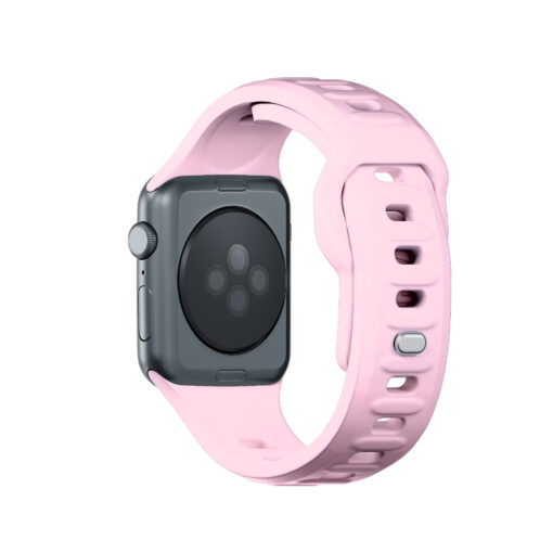 Apple Watch rihm silikoonist S 3mk Silicone Watch Strap powder pink 10