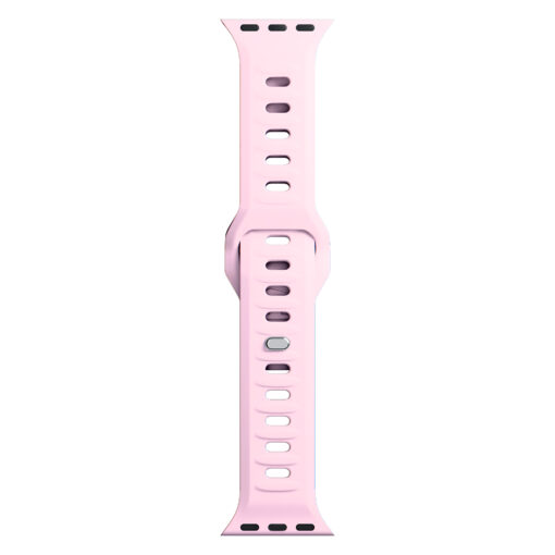 Apple Watch rihm silikoonist S 3mk Silicone Watch Strap powder pink 6