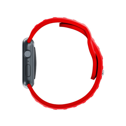 Apple Watch rihm silikoonist S 3mk Silicone Watch Strap red 1