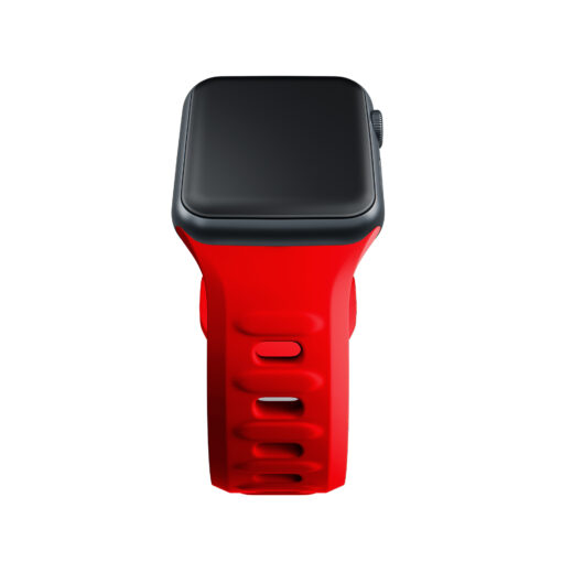 Apple Watch rihm silikoonist S 3mk Silicone Watch Strap red 11