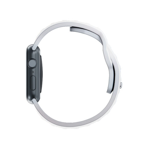 Apple Watch rihm silikoonist S 3mk Silicone Watch Strap white 1