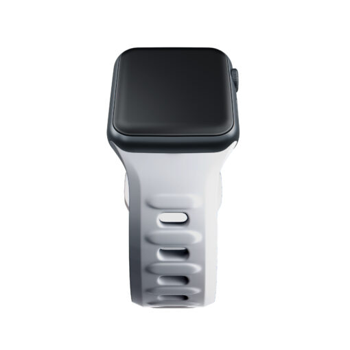 Apple Watch rihm silikoonist S 3mk Silicone Watch Strap white 11