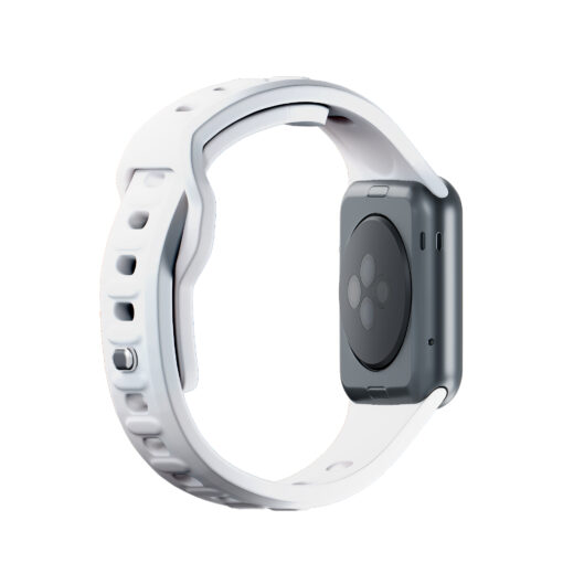 Apple Watch rihm silikoonist S 3mk Silicone Watch Strap white 3