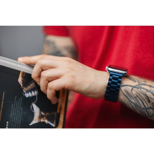 Apple Watch rihm stainless steel F Design silver b 10