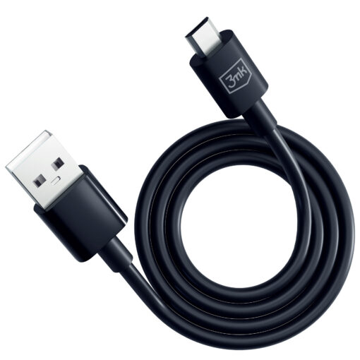 Juhe USB A – Micro USB 1.2m 5V 2.4A must – Andmejuhe Laadimisjuhe – 3mk Hyper 2