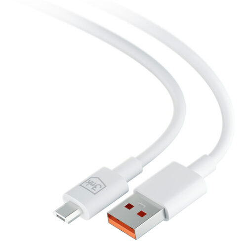 Juhe USB A – Micro USB 1.2m 5V 2.4A valge – Andmejuhe Laadimisjuhe – 3mk Hyper 1