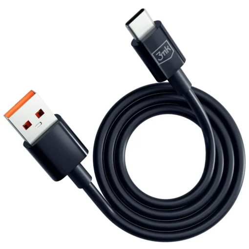 Juhe USB A – USB C 1.2m 5A must – Kiirlaadimisjuhe – 3mk Hyper 5
