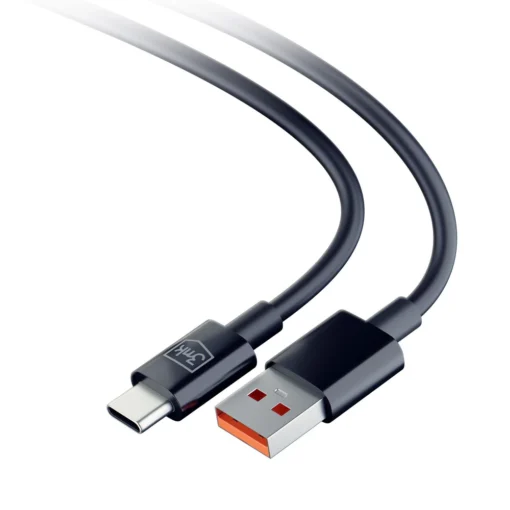 Juhe USB A – USB C 1.2m 5A must – Kiirlaadimisjuhe – 3mk Hyper 6