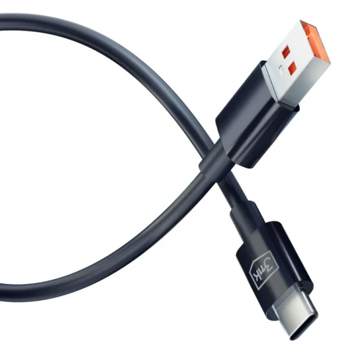 Juhe USB A – USB C 1.2m 5A must – Kiirlaadimisjuhe – 3mk Hyper 7