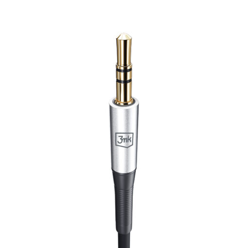 Juhe USB C – 3.5 mm helisisend – Helijuhe – 3mk AUX 5