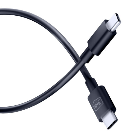Juhe USB C – USB C 100W 1.2m must – Kiirlaadimisjuhe – 3mk Hyper 4