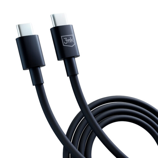 Juhe USB C – USB C 100W 1.2m must – Kiirlaadimisjuhe – 3mk Hyper 6