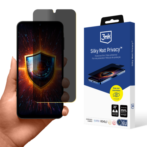 Samsung A16 matt kaitsekile 3mk Silky Matt Privacy