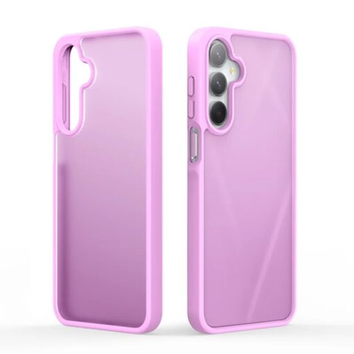 Samsung A16 umbris Dux Ducis YIND plastikust taguse ja silikoonist servaga roosa 2