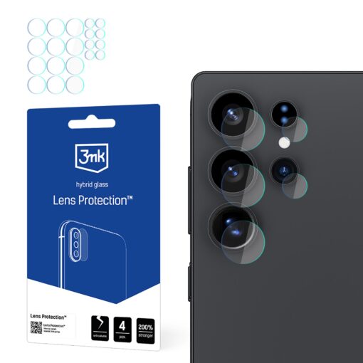 Samsung S25 ULTRA kaamera kaitseklaas 3mk Lens Protect