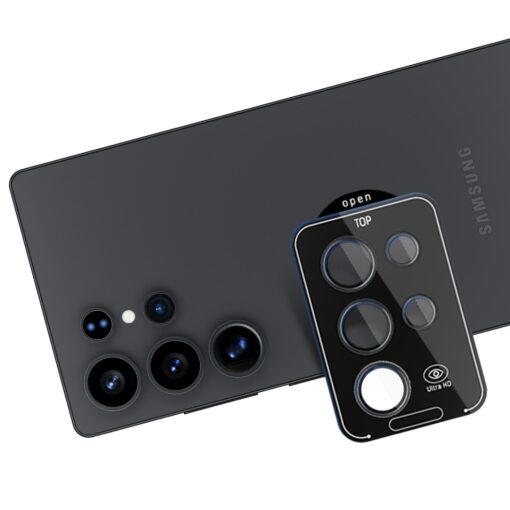 Samsung S25 ULTRA kaamera kaitseklaas 3mk Lens Protect PRO black 3
