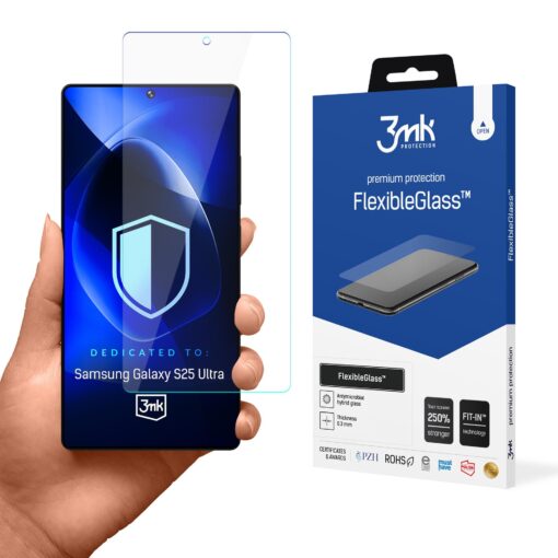 Samsung S25 ULTRA kaitseklaas FlexibleGlass 3mk