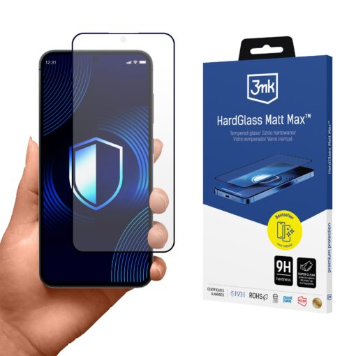 Samsung S25 kaitseklaas matt 3mk HardGlass Matt