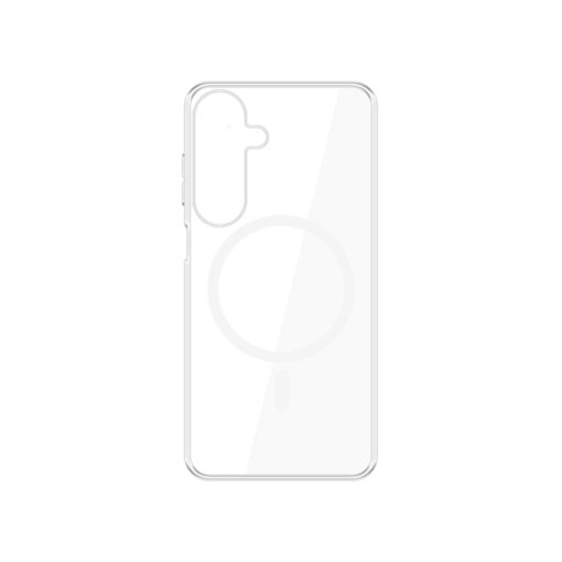 Samsung S25 umbris MagSafe silikoonist labipaistev – 3mk ClearCase 1