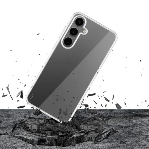 Samsung S25 umbris silikoonist labipaistev – 3mk ClearCase 1