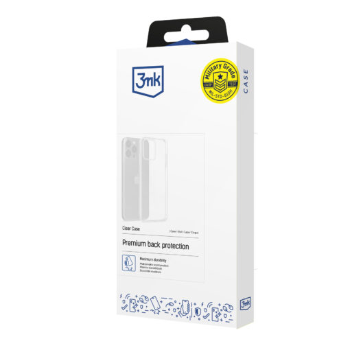 Samsung S25 umbris silikoonist labipaistev – 3mk ClearCase 5