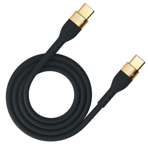 Silikoonist juhe USB C – USB C 2m 100W must – Silikoonist laadimisjuhe – 3mk Hyper Silicone 2
