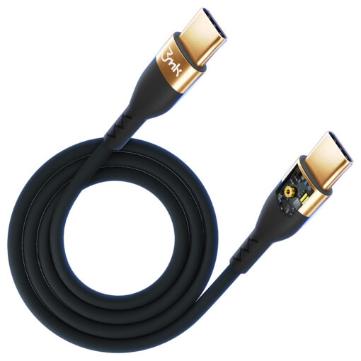 Silikoonist juhe USB C – USB C 2m 100W must – Silikoonist laadimisjuhe – 3mk Hyper Silicone 3