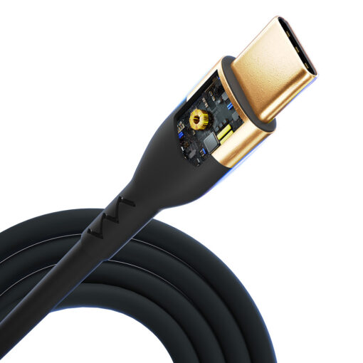 Silikoonist juhe USB C – USB C 2m 100W must – Silikoonist laadimisjuhe – 3mk Hyper Silicone 4