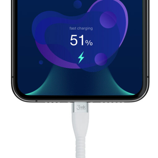 Silikoonist juhe USB C – USB C 60W 3A – Silikoonist laadimisjuhe – 3mk Hyper Silicone 4