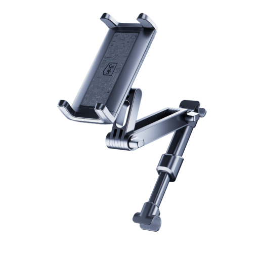 Telefonihoidik esiistmete seljatoele 3mk Single Headrest Holder 4