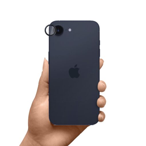 iPhond 16E kaamera kaitseklaas 3mk HARDY Lens Protect PRO black 11