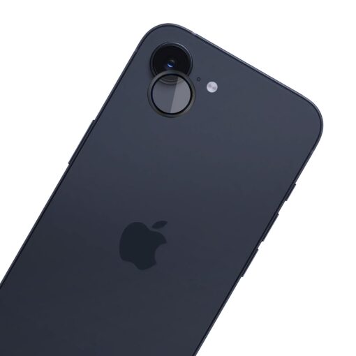 iPhond 16E kaamera kaitseklaas 3mk HARDY Lens Protect PRO black 5