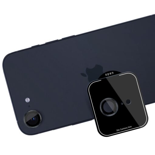 iPhond 16E kaamera kaitseklaas 3mk Lens Protect PRO black 8