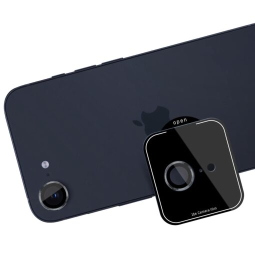 iPhond 16E kaamera kaitseklaas 3mk Lens Protect PRO graphite 8