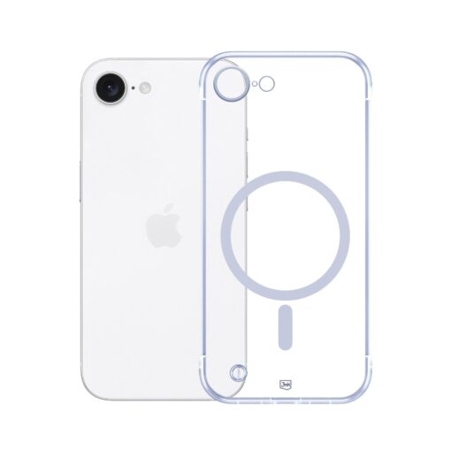 iPhone 16E umbris MagSafe plastikust labipaistev – 3mk Just 20g MagCase 8