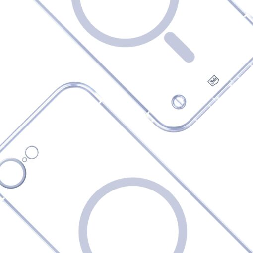 iPhone 16E umbris MagSafe plastikust labipaistev – 3mk Just 20g MagCase 9