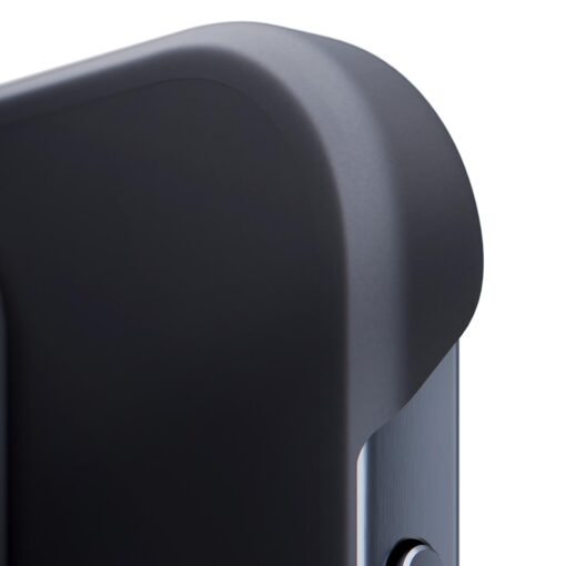iPhone 16E umbris MagSafe plastikust matt must – 3mk Just 20g MagCase 1