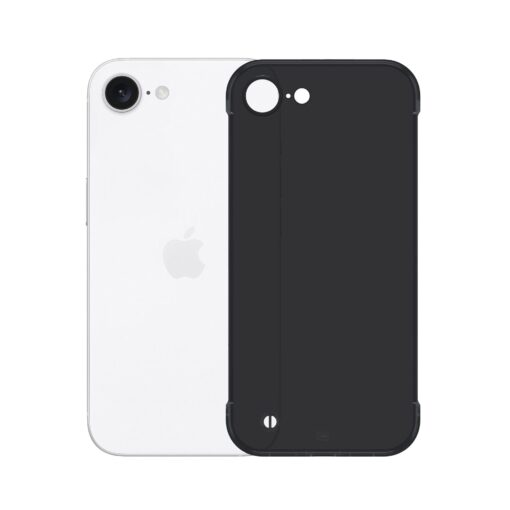 iPhone 16E umbris MagSafe plastikust matt must – 3mk Just 20g MagCase 8