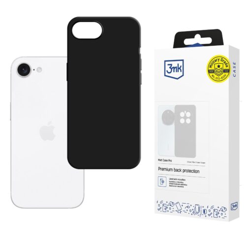 iPhone 16E umbris silikoonist – 3mk Matt Case PRO