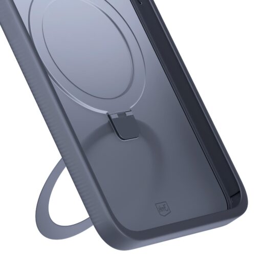 iPhone 16E umbris silikoonist – 3mk Smoke Case MagStand 6