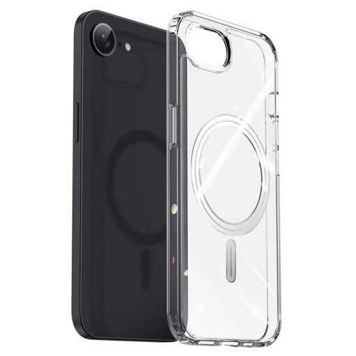 iPhone 16e umbris Dux Ducis Clin MagSafe silikoonist labipaistev