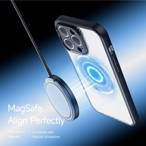 iPhone 16e umbris MagSafe silikoonist ja plastikust Aimo Series must 1