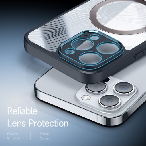 iPhone 16e umbris MagSafe silikoonist ja plastikust Aimo Series must 2