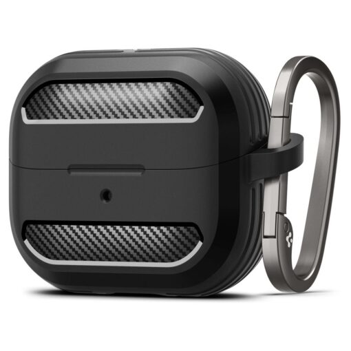 Samsung Buds 33 Pro umbris Spigen Rugged Armor silikoonist must