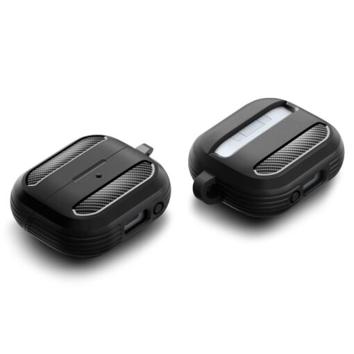 Samsung Buds 33 Pro umbris Spigen Rugged Armor silikoonist must 7