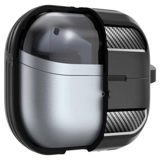 Samsung Buds 33 Pro umbris Spigen Rugged Armor silikoonist must 8