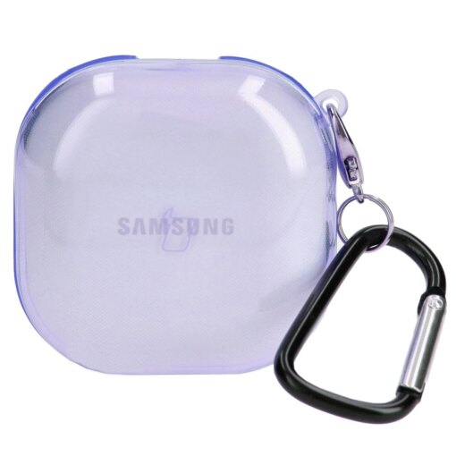 Samsung Buds Live Pro Buds2 Buds2 Pro Buds FE umbris plastikust clear purple