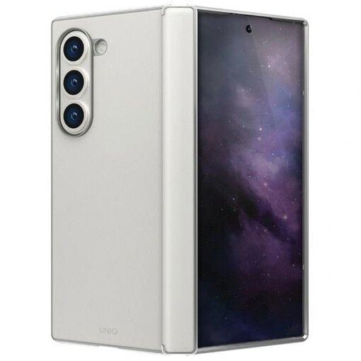 Samsung Z FOLD 6 umbris UNIQ ORA plastikust ja silikoonist cream